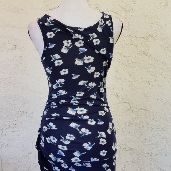 VETIOR Women's Wrap Ruched Bodycon Mini Dress - Picture 4 of 5